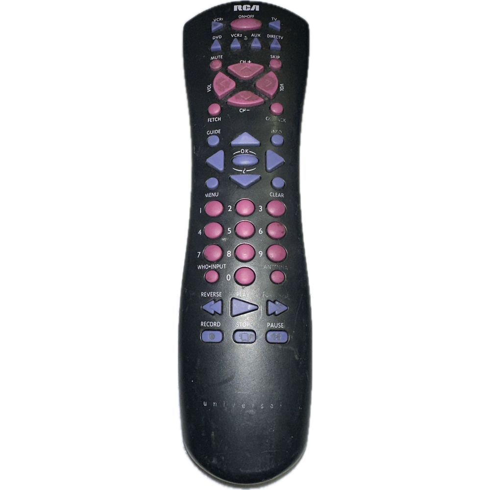 RCA Universal DirecTV Remote Control CRK76S64 DVD VCR‎ TV AUX